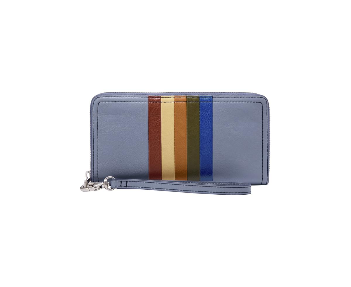 Fossil Logan Blue Clutch SL6509550 Hot Selling hot sale at